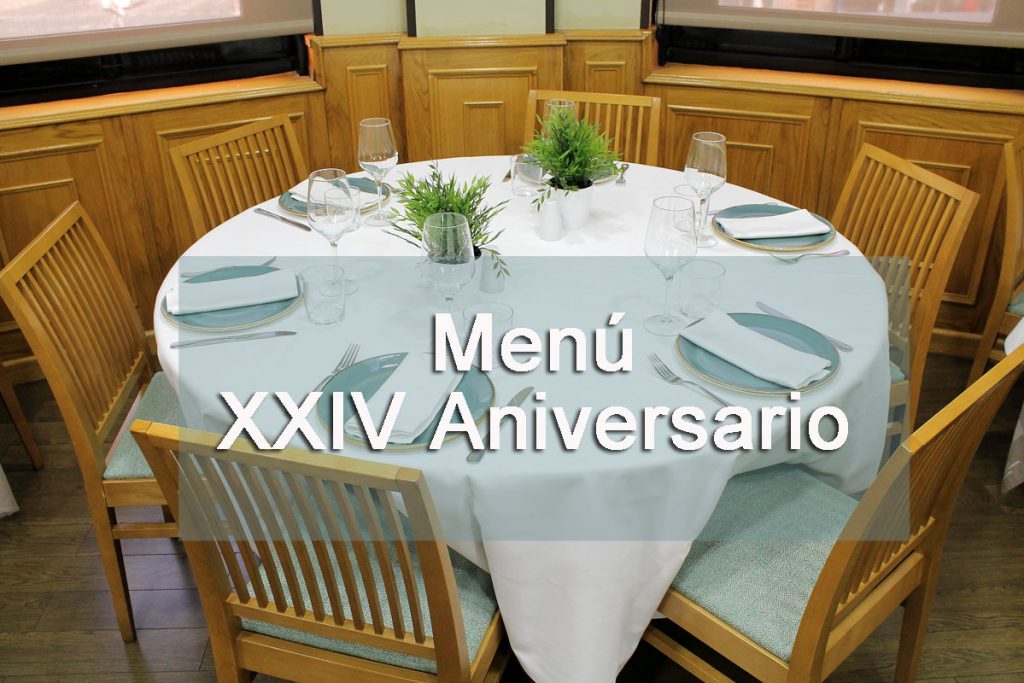Menú Aniversario en Rotonda de Pacífico