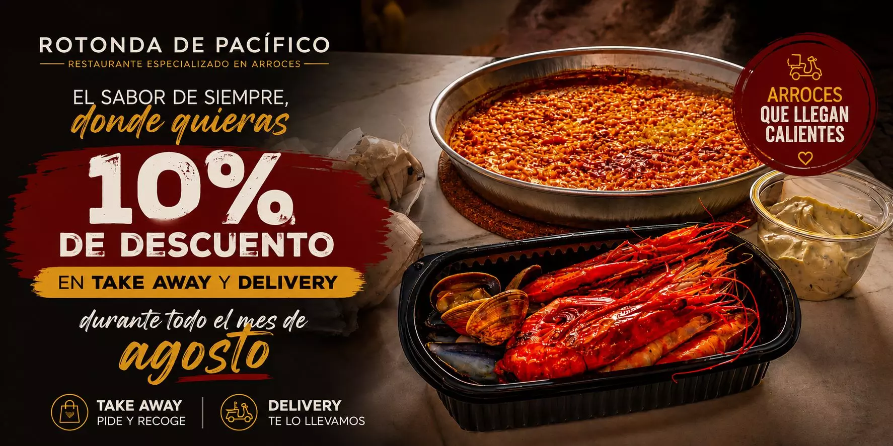 Descuento especial agosto 26 en Rotonda